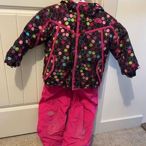 Girls 4t North Face Snow suit